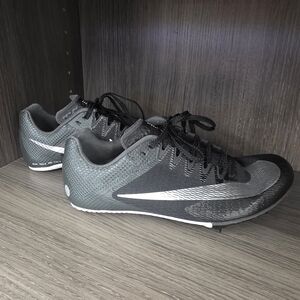 Nike Black and Silver Athletic Shoes